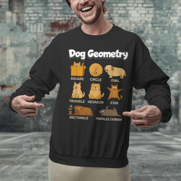 Dog Geometry Math Teacher Back To School STEM Humor Unisex Sweatshirt, gift for family, gift for coworker Dog Geometry Math Teacher Back To School STEM Humor Unisex Sweatshirt, gift for family, gift for coworker
