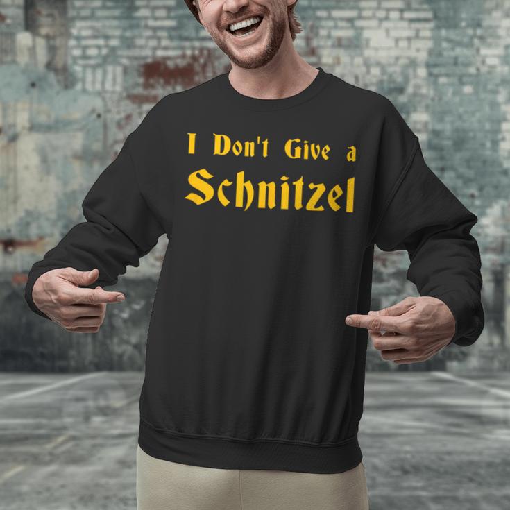I Don't Give a Schnitzel T-Shirt Unisex Sweatshirt, gift for family, gift for coworker