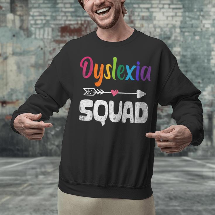 Dyslexia Awareness Month Dyslexia Teacher Therapist Unisex Sweatshirt, gift for family, gift for coworker Dyslexia Awareness Month Dyslexia Teacher Therapist Unisex Sweatshirt, gift for family, gift for coworker