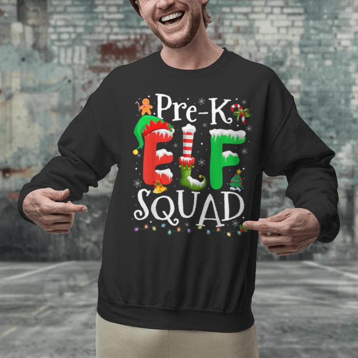 Elf Squad Pre-k Teacher Christmas Child Xmas Unisex Sweatshirt, gift for family, gift for coworker