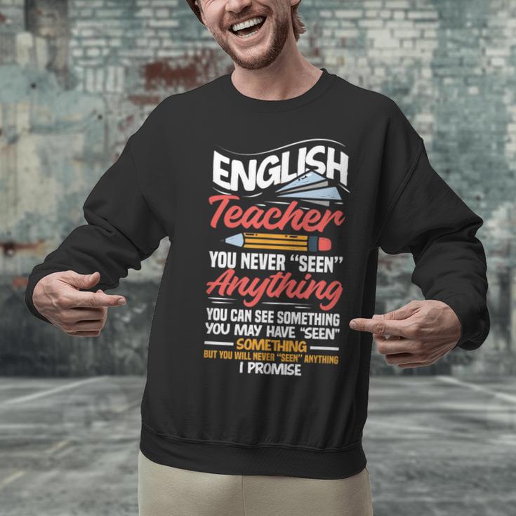 English Teacher Unisex Sweatshirt, English Teacher Sweatshirts, gift for family, gift for coworker English Teacher Unisex Sweatshirt, English Teacher Sweatshirts, gift for family, gift for coworker