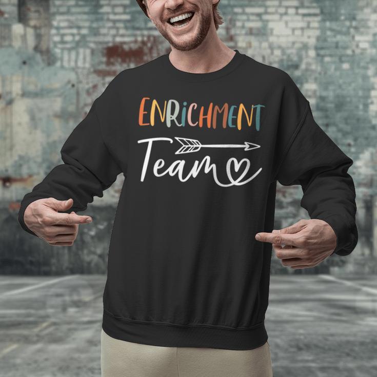 Enrichment Team Enrichment Coordinator Teacher Squad Unisex Sweatshirt, gift for family, gift for coworker Enrichment Team Enrichment Coordinator Teacher Squad Unisex Sweatshirt, gift for family, gift for coworker