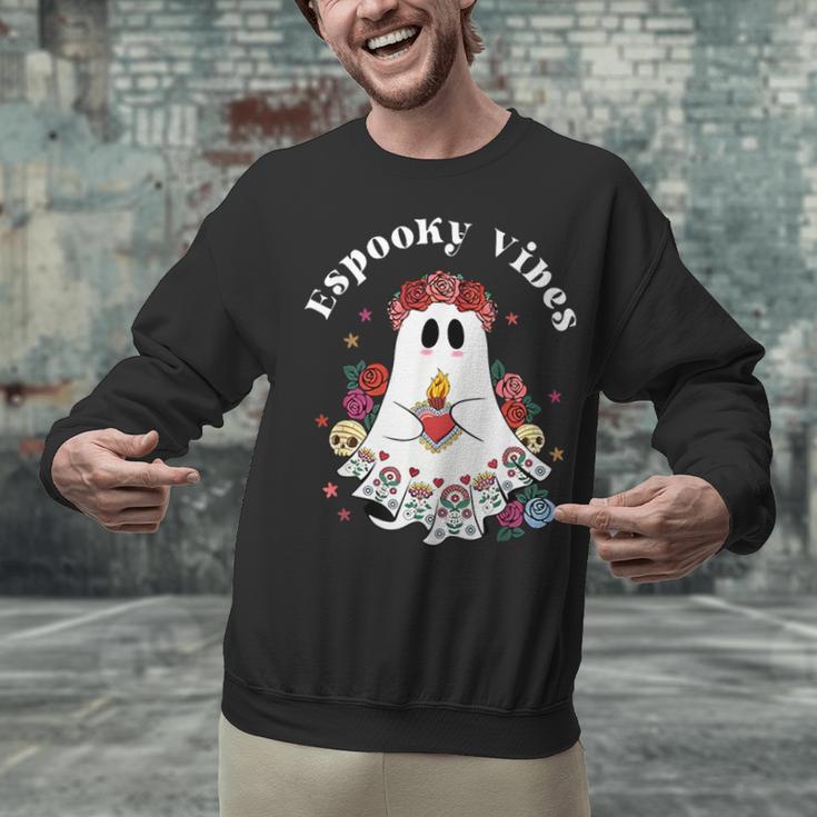 Espooky Vibes Maestra Halloween Spanish Mexican Teacher Unisex Sweatshirt, gift for family, gift for coworker Espooky Vibes Maestra Halloween Spanish Mexican Teacher Unisex Sweatshirt, gift for family, gift for coworker