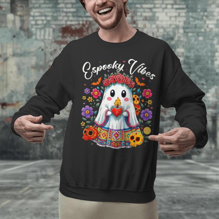 Espooky Vibes Maestra Halloween Spanish Mexican Teacher Unisex Sweatshirt, gift for family, gift for coworker Espooky Vibes Maestra Halloween Spanish Mexican Teacher Unisex Sweatshirt, gift for family, gift for coworker