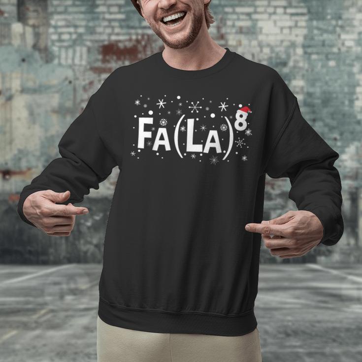 Fa La 8 Shirt Math Teacher Christmas Unisex Sweatshirt, gift for family, gift for coworker Fa La 8 Shirt Math Teacher Christmas Unisex Sweatshirt, gift for family, gift for coworker