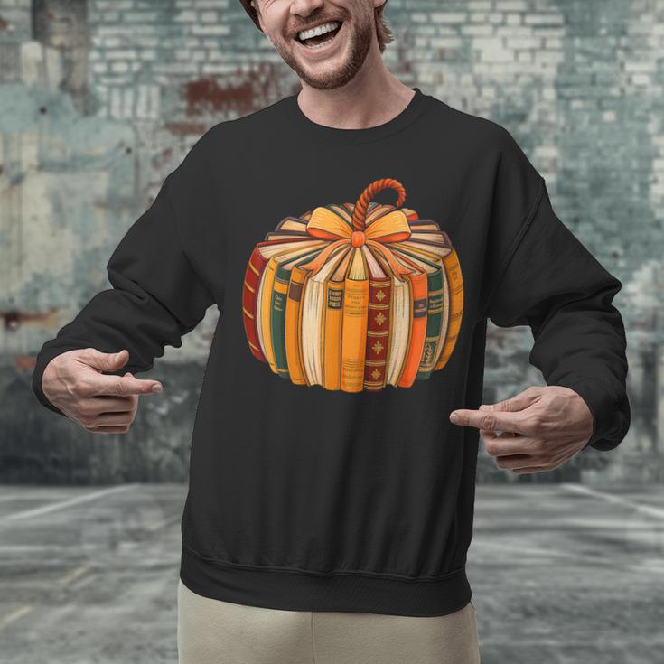 Fall Book Halloween Costume Autumn Pumpkin Teacher Kids Unisex Sweatshirt, gift for family, gift for coworker Fall Book Halloween Costume Autumn Pumpkin Teacher Kids Unisex Sweatshirt, gift for family, gift for coworker