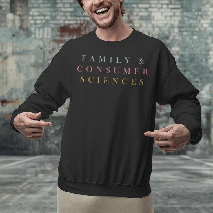 FCS Teacher Family And Consumer Sciences Minimalist Teacher Unisex Sweatshirt, gift for family, gift for coworker FCS Teacher Family And Consumer Sciences Minimalist Teacher Unisex Sweatshirt, gift for family, gift for coworker