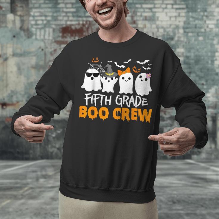 Fifth Grade Boo Crew Halloween Teacher Costume Unisex Sweatshirt, gift for family, gift for coworker