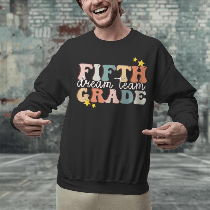 Fifth Grade Dream Team First Day Of 5th Grade Teachers Unisex Sweatshirt, First Grade Teacher Sweatshirts, gift for family, gift for coworker Fifth Grade Dream Team First Day Of 5th Grade Teachers Unisex Sweatshirt, First Grade Teacher Sweatshirts, gift for family, gift for coworker