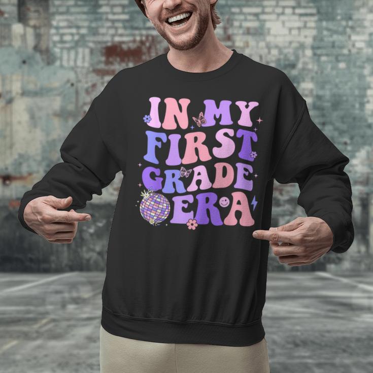 In My First Grade Era 1st Grade Girls Teacher Back To School Unisex Sweatshirt, First Grade Teacher Sweatshirts, gift for family, gift for coworker
