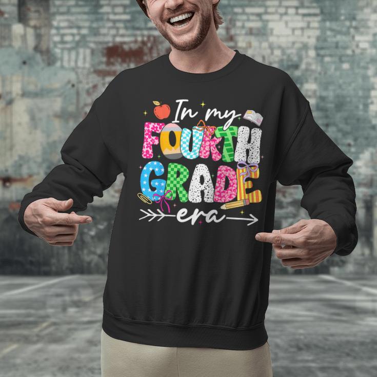 In My Fourth Grade Era 4th Grade Girl Teacher Back To School Unisex Sweatshirt, 4th Grade Teacher Sweatshirts, gift for family, gift for coworker
