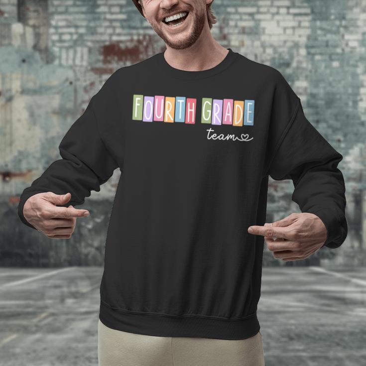 Fourth Grade Team 4th Grade Teacher Girls Boys Unisex Sweatshirt, 4th Grade Teacher Sweatshirts, gift for family, gift for coworker Fourth Grade Team 4th Grade Teacher Girls Boys Unisex Sweatshirt, 4th Grade Teacher Sweatshirts, gift for family, gift for coworker