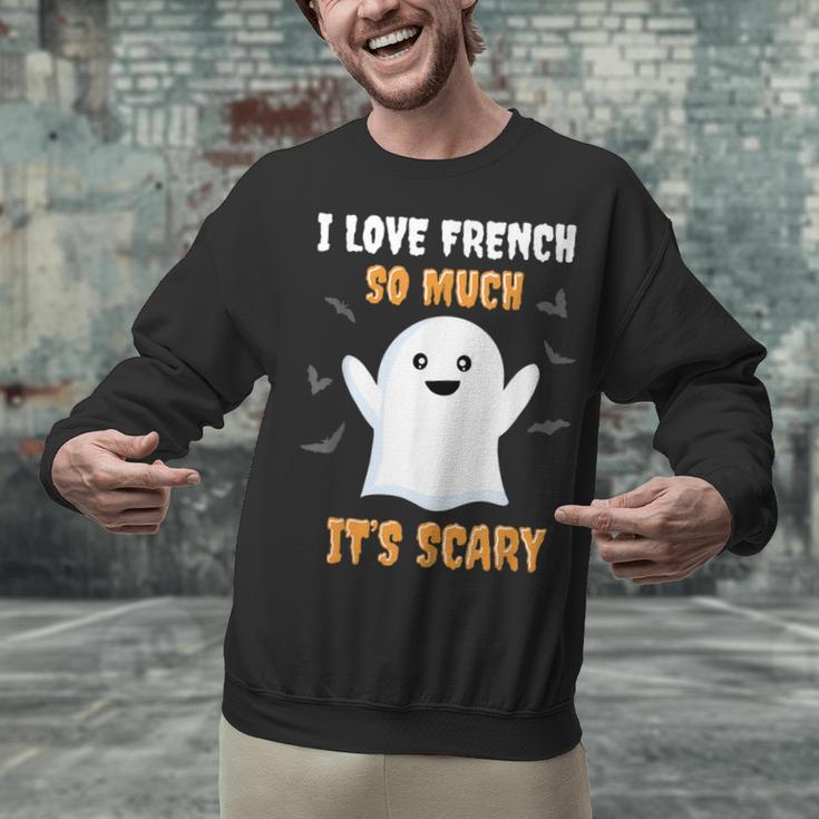 French Teacher Halloween French Class School Unisex Sweatshirt, gift for family, gift for coworker