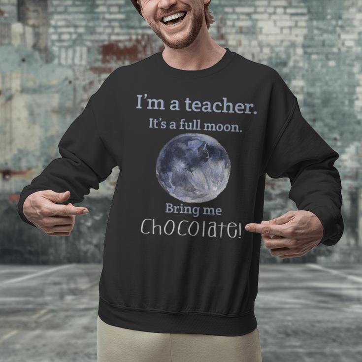 Full Moon Teacher Humor For Men Women Girls Kids Unisex Sweatshirt, gift for family, gift for coworker Full Moon Teacher Humor For Men Women Girls Kids Unisex Sweatshirt, gift for family, gift for coworker