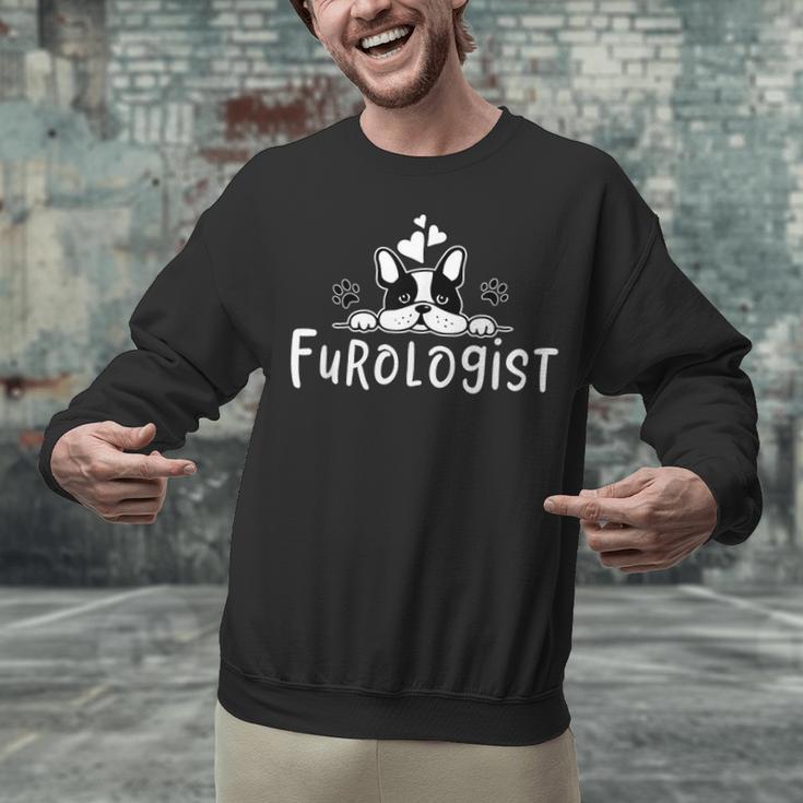 Furologist Puppy Stylist Cute Dog Groomer Men Women Unisex Sweatshirt, gift for family, gift for coworker