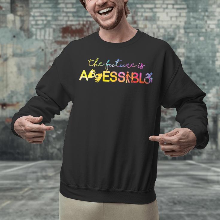 The Future Is Accessible Special Education Teacher Unisex Sweatshirt, Future Teacher Sweatshirts, gift for family, gift for coworker The Future Is Accessible Special Education Teacher Unisex Sweatshirt, Future Teacher Sweatshirts, gift for family, gift for coworker