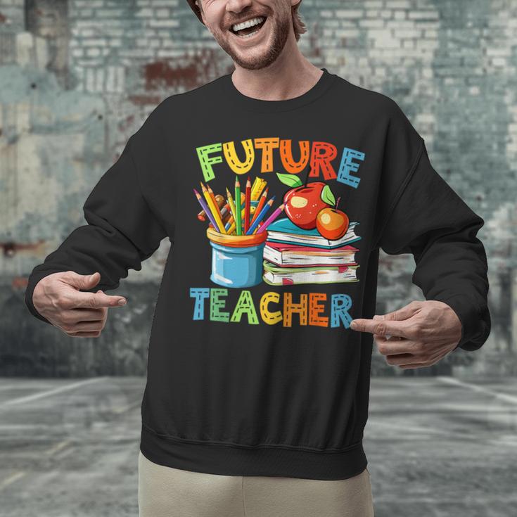 Future Teacher Costume For Kids Back To School Boy Girl Unisex Sweatshirt, Future Teacher Sweatshirts, gift for family, gift for coworker