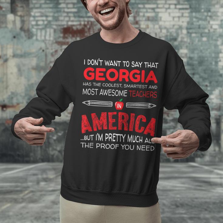Georgia Teachers Classroom Tshirt Unisex Sweatshirt, gift for family, gift for coworker