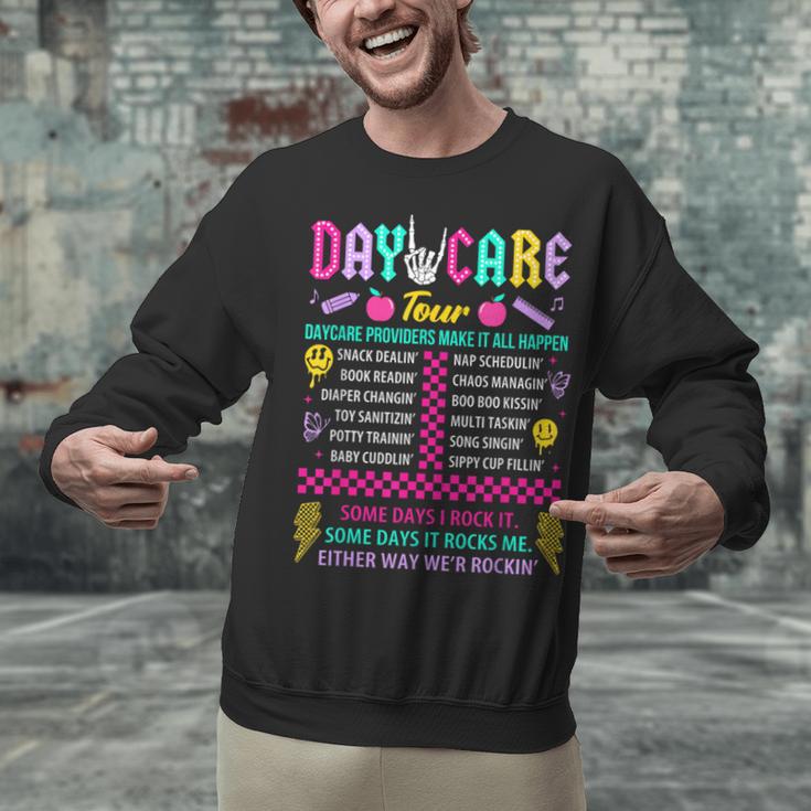Groovy Day Care Some Days I Rock It Day Care Teacher Life Unisex Sweatshirt, Groovy Teacher Sweatshirts, gift for family, gift for coworker Groovy Day Care Some Days I Rock It Day Care Teacher Life Unisex Sweatshirt, Groovy Teacher Sweatshirts, gift for family, gift for coworker