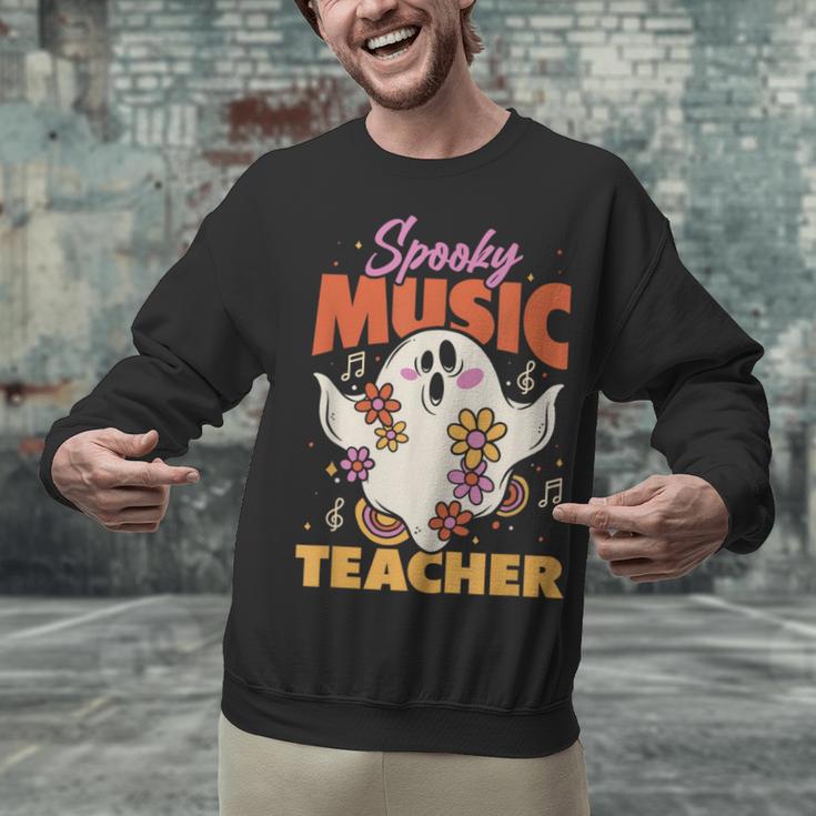 Groovy Faboolous Spooky Music Teacher Halloween Men Women Unisex Sweatshirt, Groovy Teacher Sweatshirts, gift for family, gift for coworker Groovy Faboolous Spooky Music Teacher Halloween Men Women Unisex Sweatshirt, Groovy Teacher Sweatshirts, gift for family, gift for coworker