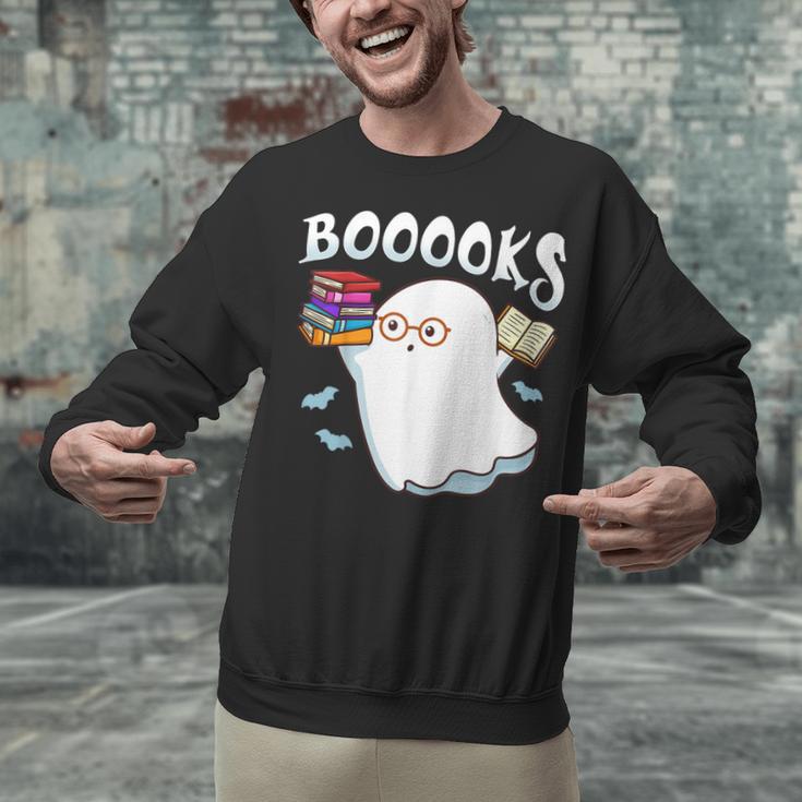 Halloween Books Librarian English Teacher Reader Reading Unisex Sweatshirt, English Teacher Sweatshirts, gift for family, gift for coworker