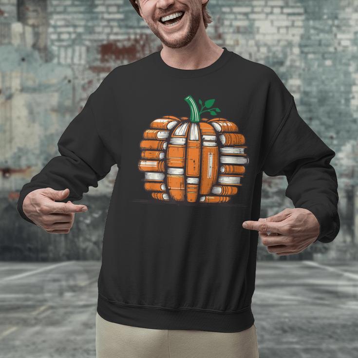 Halloween Books Pumpkin Reading Teacher Fall Men Women Unisex Sweatshirt, gift for family, gift for coworker Halloween Books Pumpkin Reading Teacher Fall Men Women Unisex Sweatshirt, gift for family, gift for coworker