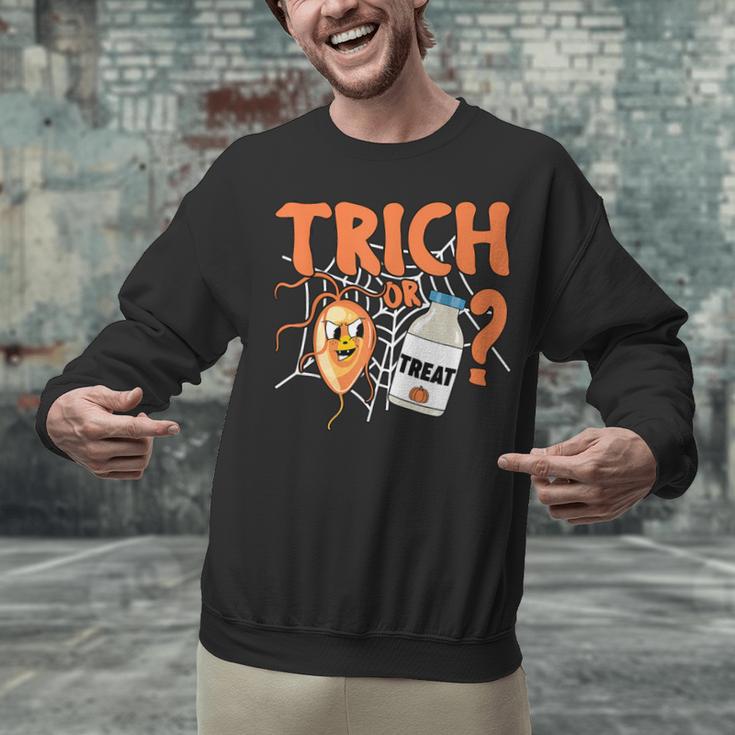 Halloween Medical Lab Science Microbiology Scientist Teacher Men Women Unisex Sweatshirt, Science Teacher Sweatshirts, gift for family, gift for coworker