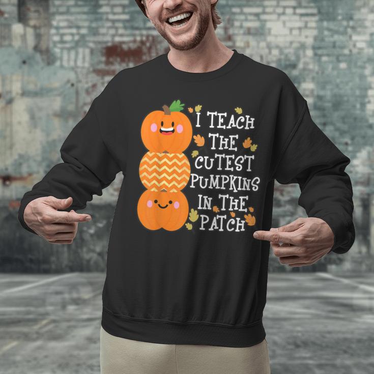 Halloween Teacher Shirt I Teach The Cutest Pumpkins In Patch Men Women Kids Unisex Sweatshirt, gift for family, gift for coworker Halloween Teacher Shirt I Teach The Cutest Pumpkins In Patch Men Women Kids Unisex Sweatshirt, gift for family, gift for coworker