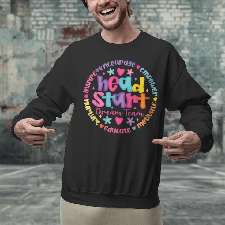 Head Start Dream Team Squad Teacher Headstart Back To School Unisex Sweatshirt, gift for family, gift for coworker Head Start Dream Team Squad Teacher Headstart Back To School Unisex Sweatshirt, gift for family, gift for coworker