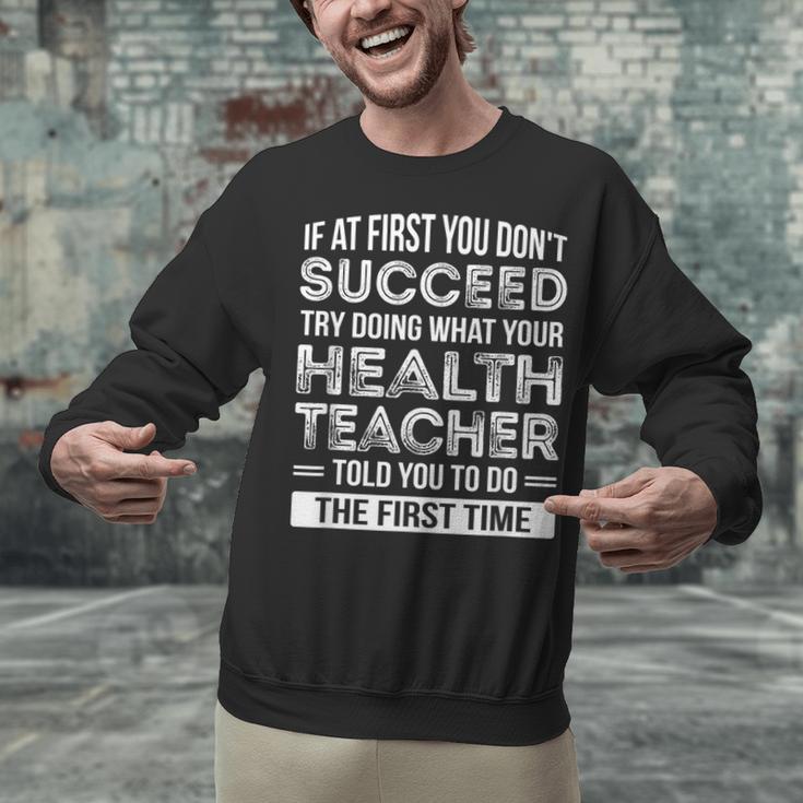 Health Teacher Tshirt Appreciation For Men Women Unisex Sweatshirt, gift for family, gift for coworker Health Teacher Tshirt Appreciation For Men Women Unisex Sweatshirt, gift for family, gift for coworker