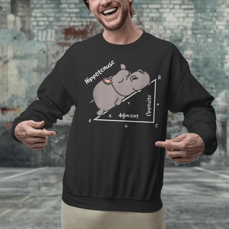 Hippotenuse Hippo Angle Function Hypotenuse Math Teacher Unisex Sweatshirt, gift for family, gift for coworker Hippotenuse Hippo Angle Function Hypotenuse Math Teacher Unisex Sweatshirt, gift for family, gift for coworker