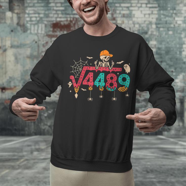 HUGvyn Square Root 4489 Math Teacher 67 Meme Halloween Unisex Sweatshirt, gift for family, gift for coworker