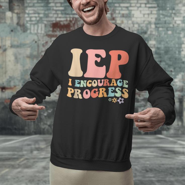 IEP I Encourage Progress Special Education Teacher Graphics Unisex Sweatshirt, gift for family, gift for coworker IEP I Encourage Progress Special Education Teacher Graphics Unisex Sweatshirt, gift for family, gift for coworker