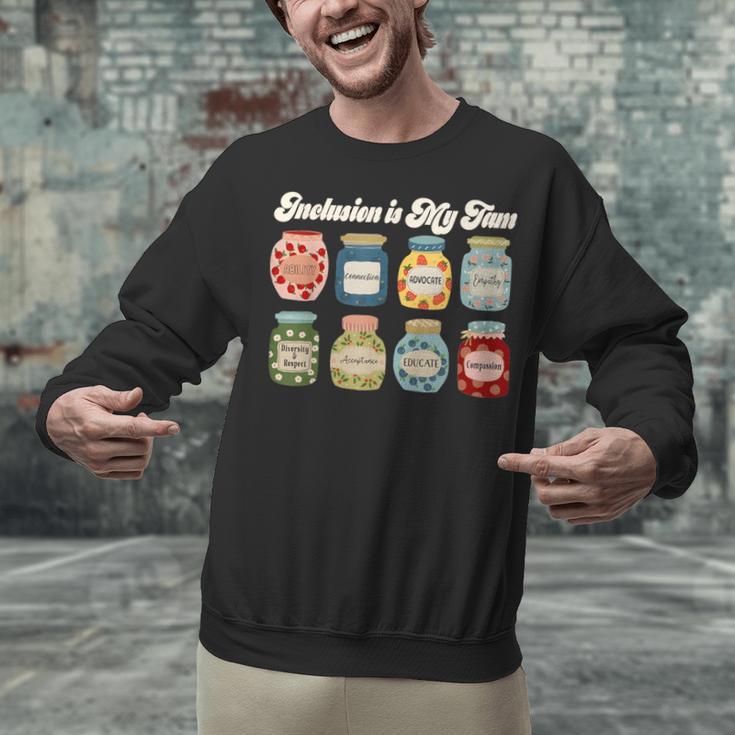 Inclusion Is My Jam Neurodiversity Special Education Teacher Unisex Sweatshirt, gift for family, gift for coworker
