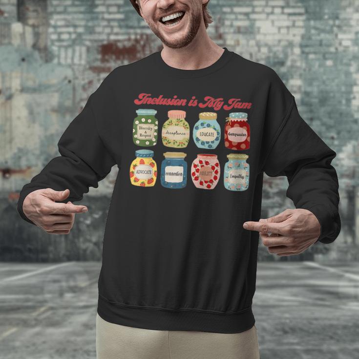 Inclusion Is My Jam Special Education Teacher Autism Unisex Sweatshirt, gift for family, gift for coworker Inclusion Is My Jam Special Education Teacher Autism Unisex Sweatshirt, gift for family, gift for coworker