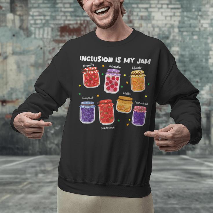 Inclusion Is My Jam Special Education Teacher Para Autism Unisex Sweatshirt, gift for family, gift for coworker Inclusion Is My Jam Special Education Teacher Para Autism Unisex Sweatshirt, gift for family, gift for coworker