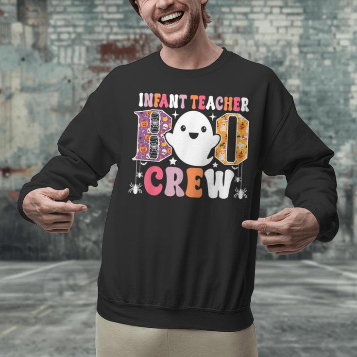 Infant Teacher Boo Crew Halloween Costume Unisex Sweatshirt, gift for family, gift for coworker