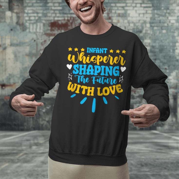 Infant Whisperer Daycare School Childcare Infant Teacher Unisex Sweatshirt, gift for family, gift for coworker Infant Whisperer Daycare School Childcare Infant Teacher Unisex Sweatshirt, gift for family, gift for coworker