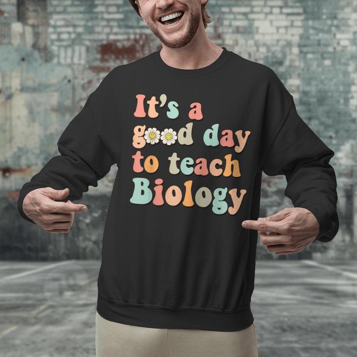 It's A Good Day To Teach Biology Biology Teacher Unisex Sweatshirt, gift for family, gift for coworker It's A Good Day To Teach Biology Biology Teacher Unisex Sweatshirt, gift for family, gift for coworker
