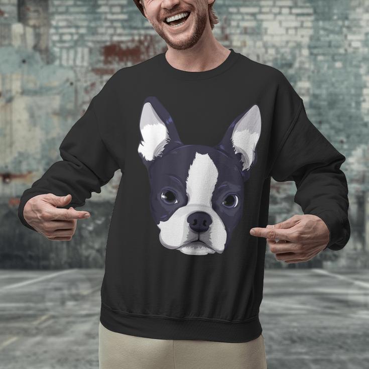 Kids Boston Terrier Dog For Women And Girls Unisex Sweatshirt, gift for family, gift for coworker
