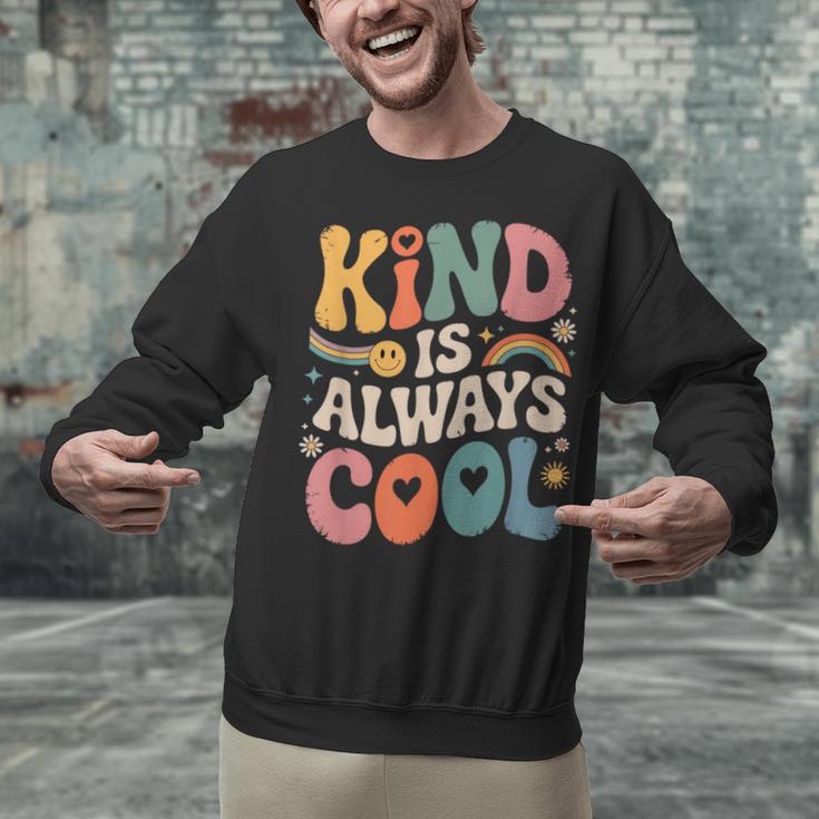 Kind Is Always Cool Teacher Graphic Tees Choose Kindness Unisex Sweatshirt, gift for family, gift for coworker Kind Is Always Cool Teacher Graphic Tees Choose Kindness Unisex Sweatshirt, gift for family, gift for coworker
