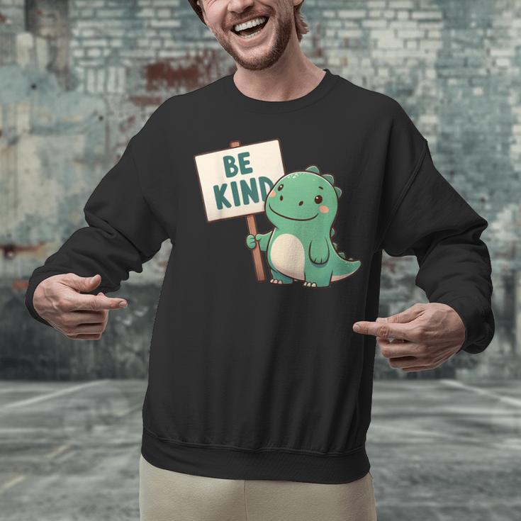 Be Kind Teacher Anti-Bullying Dino Kindness Women Men Boys Unisex Sweatshirt, gift for family, gift for coworker Be Kind Teacher Anti-Bullying Dino Kindness Women Men Boys Unisex Sweatshirt, gift for family, gift for coworker