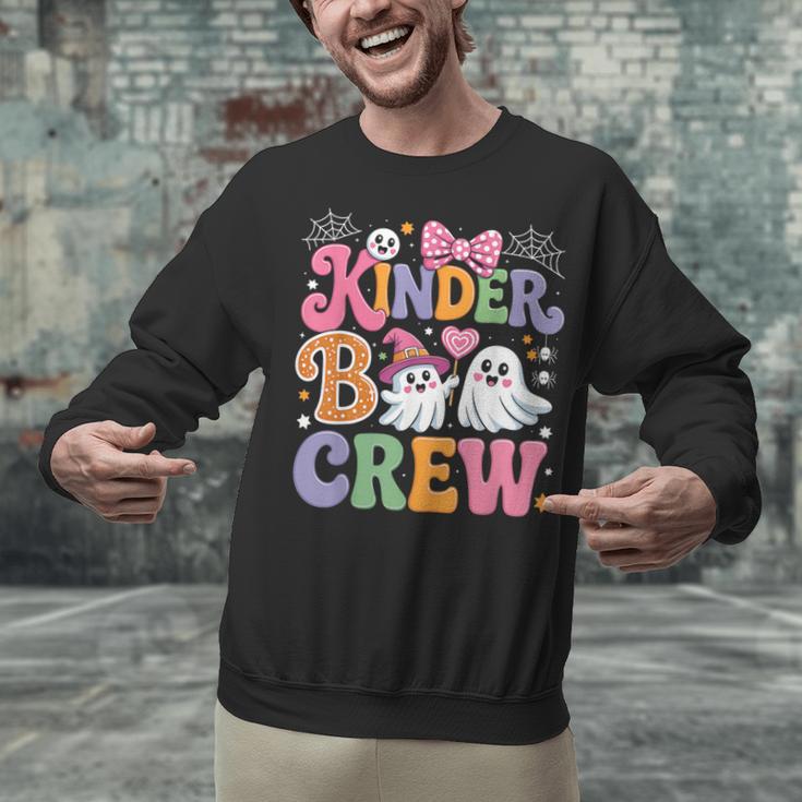 Kinder Boo Crew Kindergarten Teacher Student Halloween Unisex Sweatshirt, gift for family, gift for coworker Kinder Boo Crew Kindergarten Teacher Student Halloween Unisex Sweatshirt, gift for family, gift for coworker