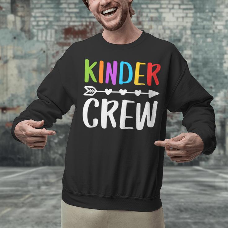 Kinder Crew Shirt Kindergarten Boy Girl Student Teacher Unisex Sweatshirt, gift for family, gift for coworker Kinder Crew Shirt Kindergarten Boy Girl Student Teacher Unisex Sweatshirt, gift for family, gift for coworker