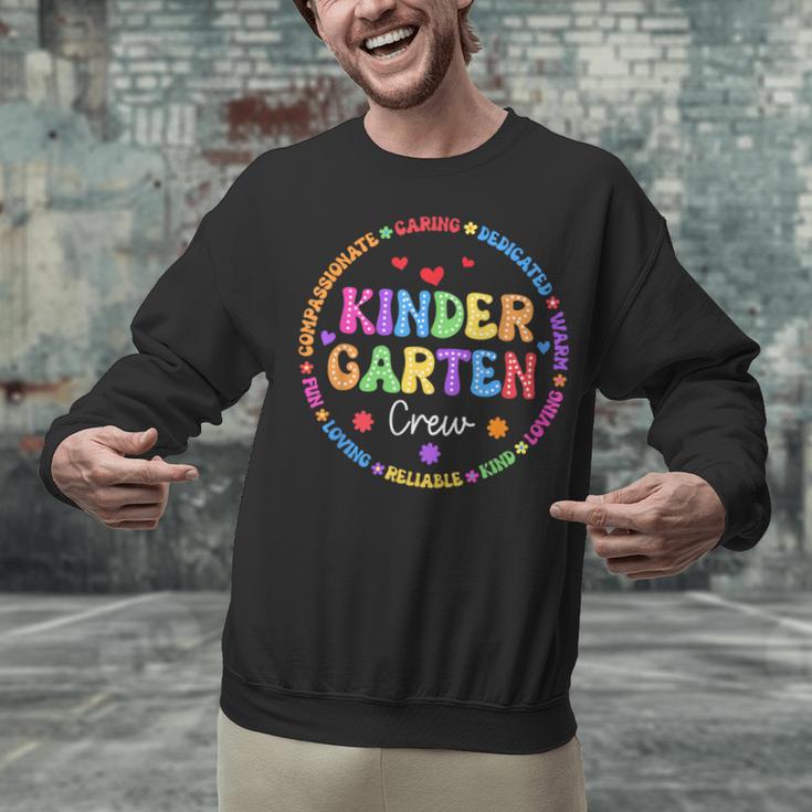 Kindergarten Crew Funy Back To School Teachers Kids Students Unisex Sweatshirt, gift for family, gift for coworker Kindergarten Crew Funy Back To School Teachers Kids Students Unisex Sweatshirt, gift for family, gift for coworker
