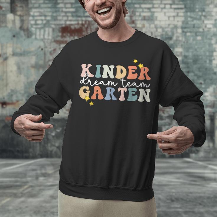 Kindergarten Dream Team Teacher Back To School Unisex Sweatshirt, gift for family, gift for coworker Kindergarten Dream Team Teacher Back To School Unisex Sweatshirt, gift for family, gift for coworker