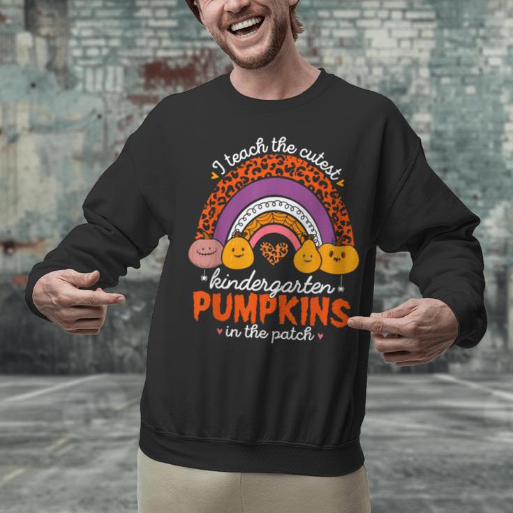 Kindergarten Teacher Pumpkin Patch Cute Unisex Sweatshirt, gift for family, gift for coworker