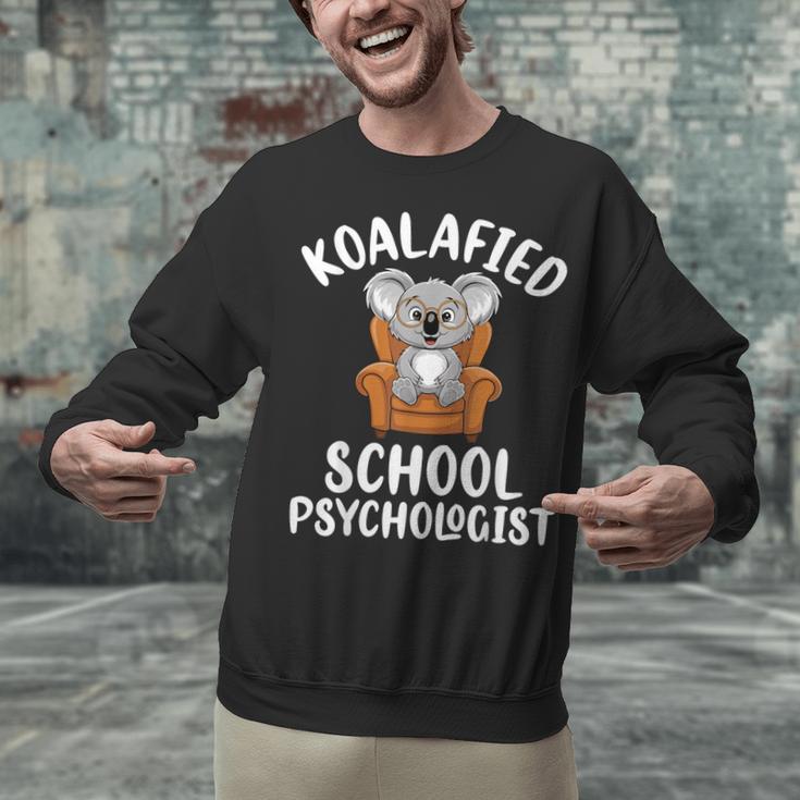 Koalafied School Psychologist Koala Lover Psychology Teacher Unisex Sweatshirt, gift for family, gift for coworker Koalafied School Psychologist Koala Lover Psychology Teacher Unisex Sweatshirt, gift for family, gift for coworker