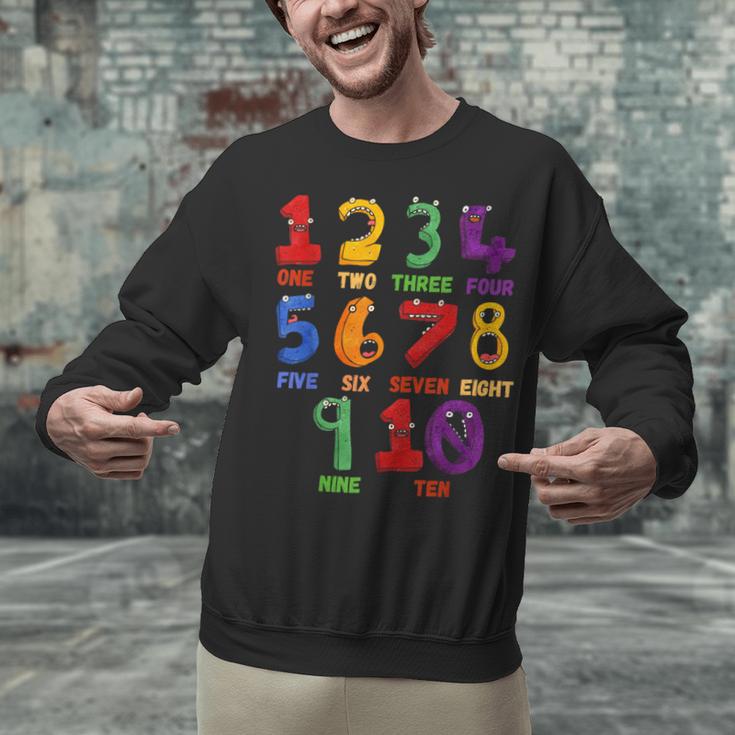 Learning Math Numbers Counting Back To School Teacher For Men Women Girls Kids Unisex Sweatshirt, gift for family, gift for coworker Learning Math Numbers Counting Back To School Teacher For Men Women Girls Kids Unisex Sweatshirt, gift for family, gift for coworker