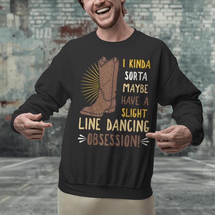 Line Dancing Choreographed Group Dancer Dance Teacher Unisex Sweatshirt, gift for family, gift for coworker Line Dancing Choreographed Group Dancer Dance Teacher Unisex Sweatshirt, gift for family, gift for coworker